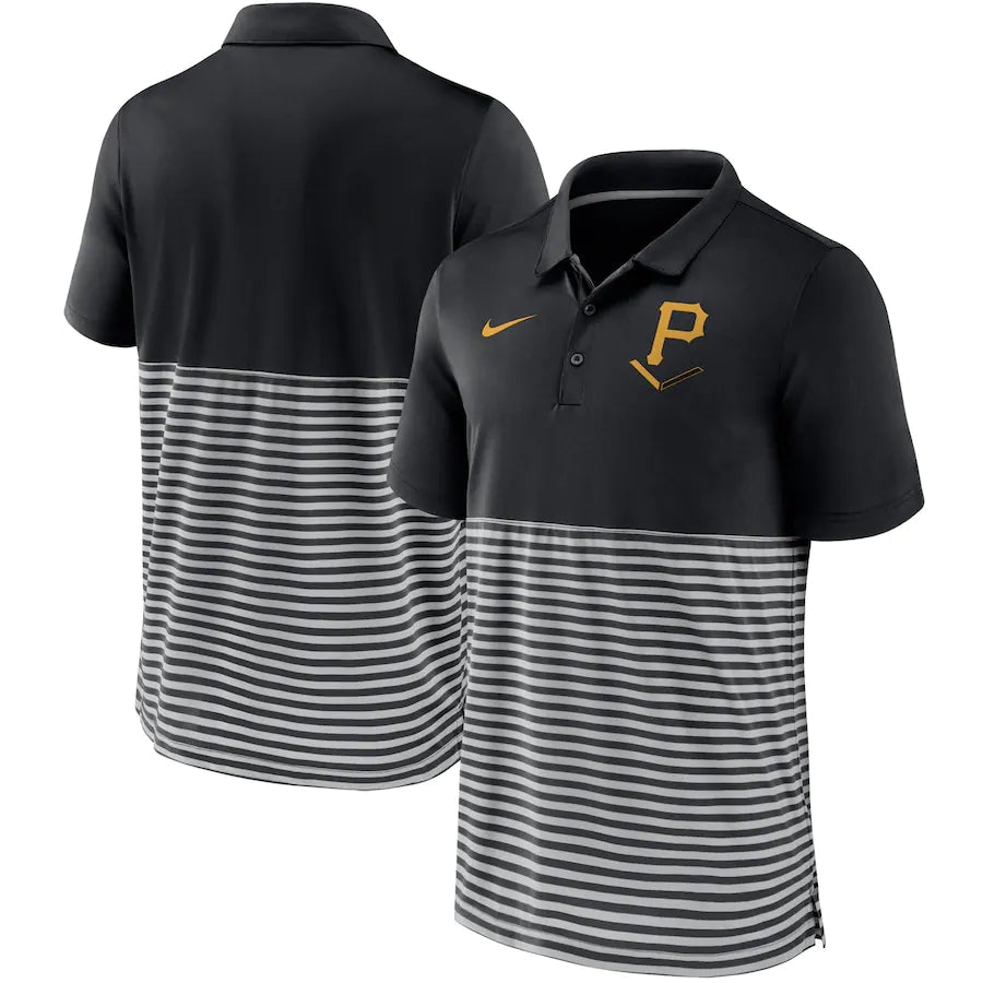 Camisa Polo Nike Pittsburgh Pirates - Preta