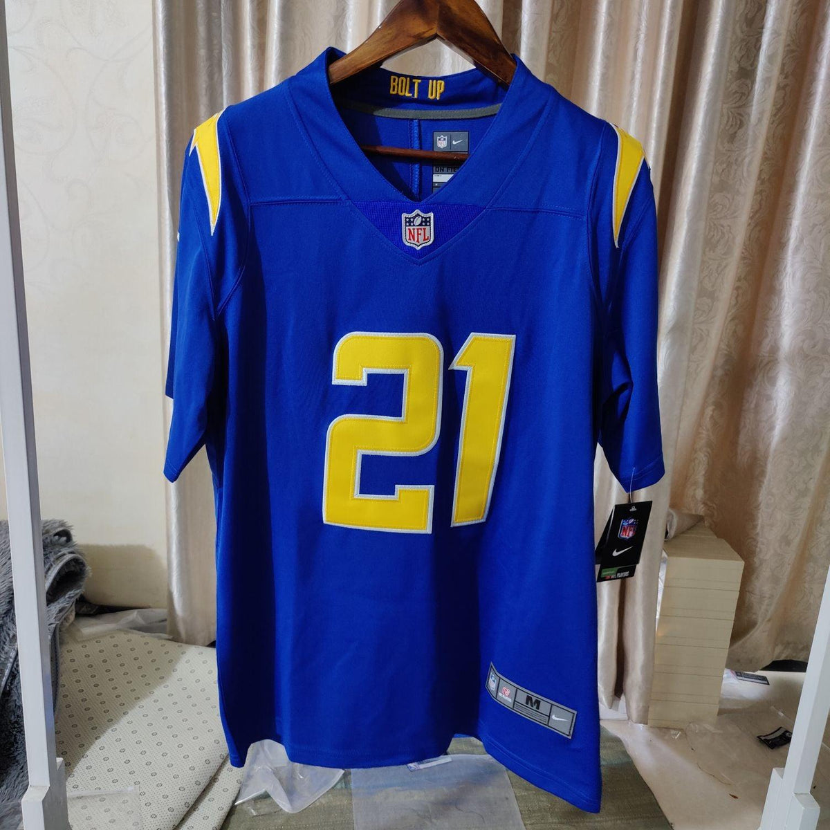 Camisa NFL Los Angeles Chargers Vapor Limited Jersey Azul