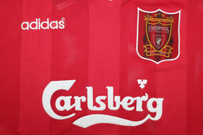 Camisa Liverpool Manga Longa Home 95/96 - Versão Retrô