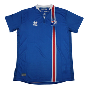 Camisa Islândia 16/17 Home - Versão Retrô