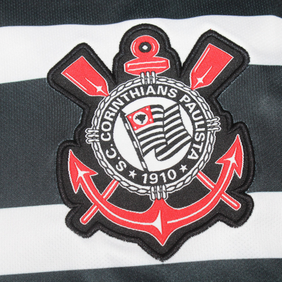 Camisa Corinthians Away 15/16 - Versão Retrô