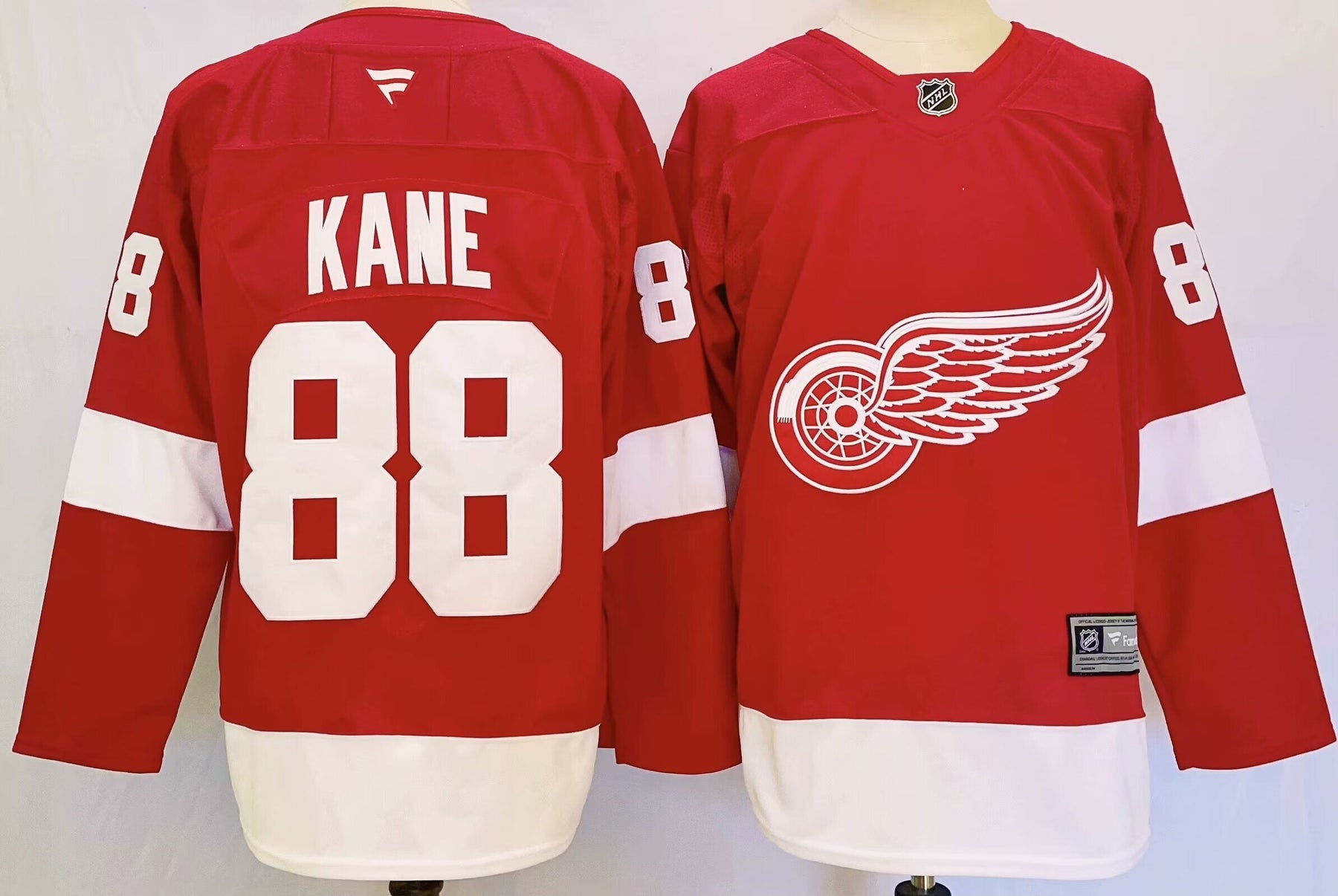 Camisa NHL Detroit Red Wings Fanatics Jersey Vermelha