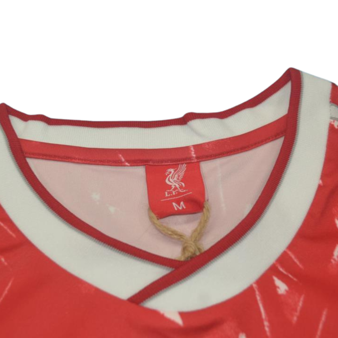 Camisa Liverpool Manga Longa 89/91 - Versão Retrô "Mc Manaman" Nº 7