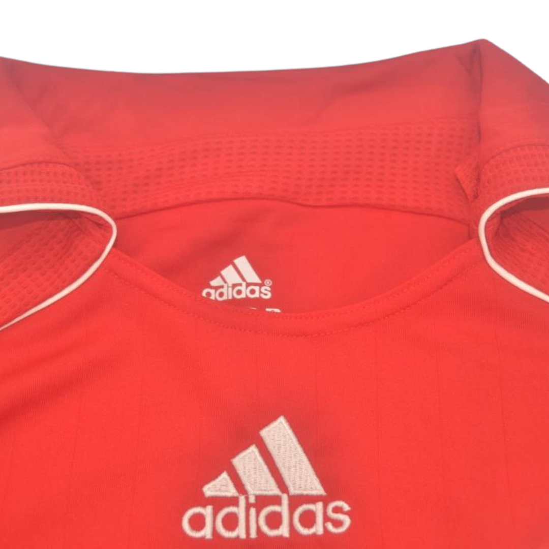 Camisa Liverpool Manga Longa Home 06/07 - Versão Retrô