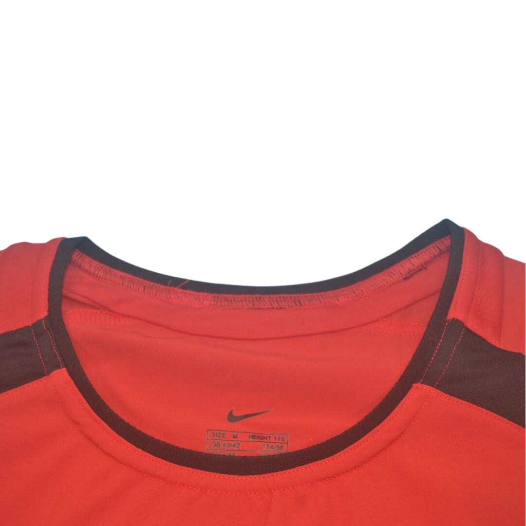 Camisa Manchester United Manga Longa 02/04 - Versão Retrô "Beckham" Nº 7