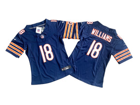 Camisa NFL Feminina Chicago Bears Vapor F.U.S.E. Limited Jersey Azul