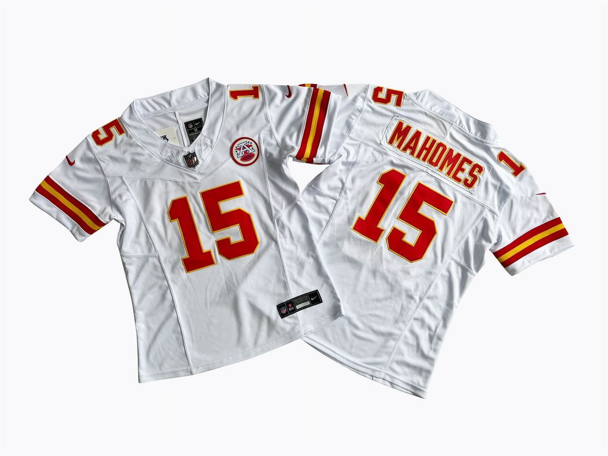 Camisa NFL Feminina Kansas City Chiefs Vapor F.U.S.E. Limited Jersey Branca