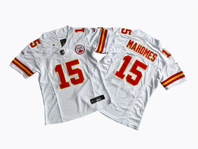 Camisa NFL Feminina Kansas City Chiefs Vapor F.U.S.E. Limited Jersey Branca