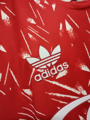 Camisa Liverpool Manga Longa Home 89/91 - Versão Retrô