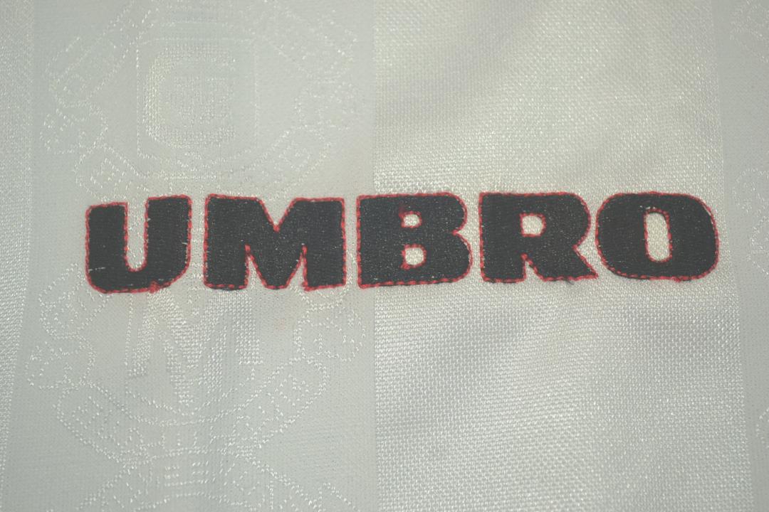 Camisa Manchester United Manga Longa 97/99 - Versão Retrô "Beckham" Nº 7