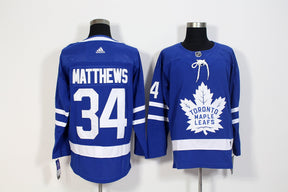 Camisa NHL Toronto Maple Leafs Jersey Azul