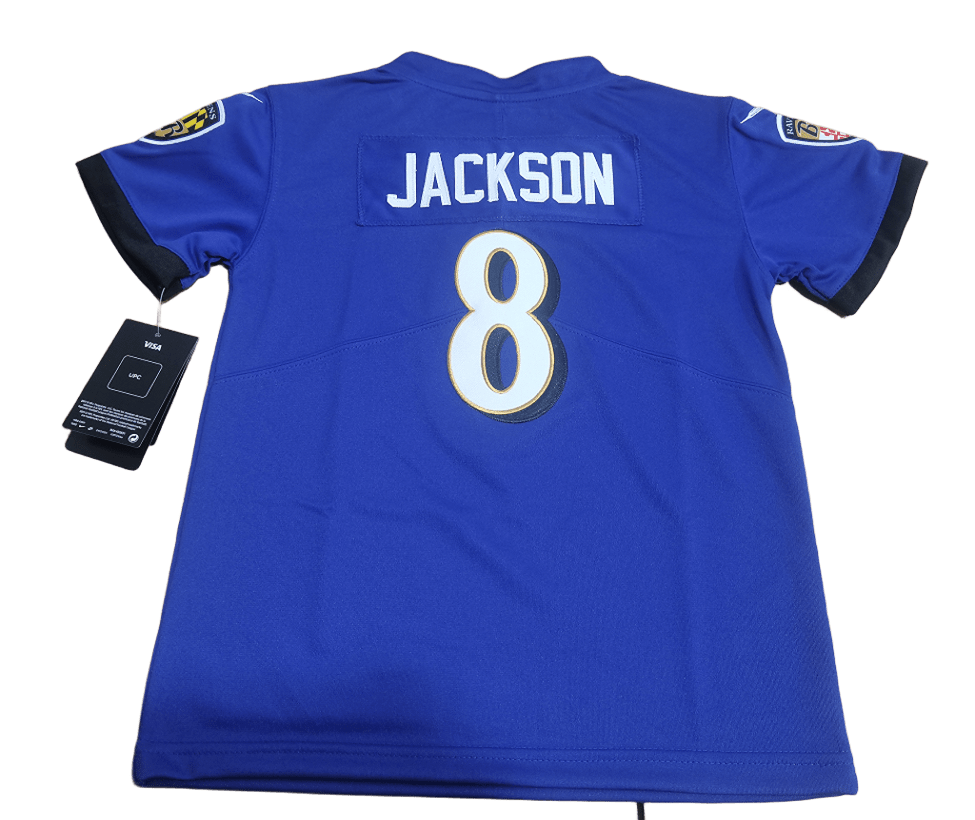 Camisa NFL Baby Baltimore Ravens Vapor Limited Jersey Roxa
