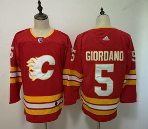 Camisa NHL Calgary Flames Jersey Vermelha/Amarela