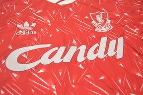 Camisa Liverpool Manga Longa Home 89/91 - Versão Retrô
