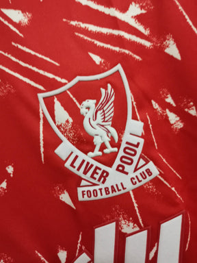 Camisa Liverpool Manga Longa Home 89/91 - Versão Retrô