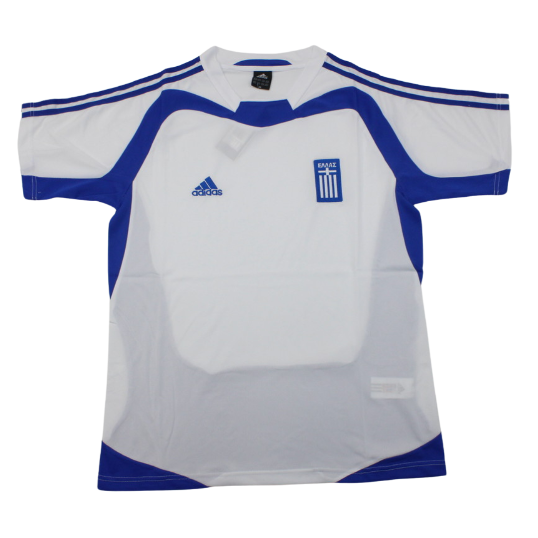 Camisa Grécia 2004 Home - Versão Retrô