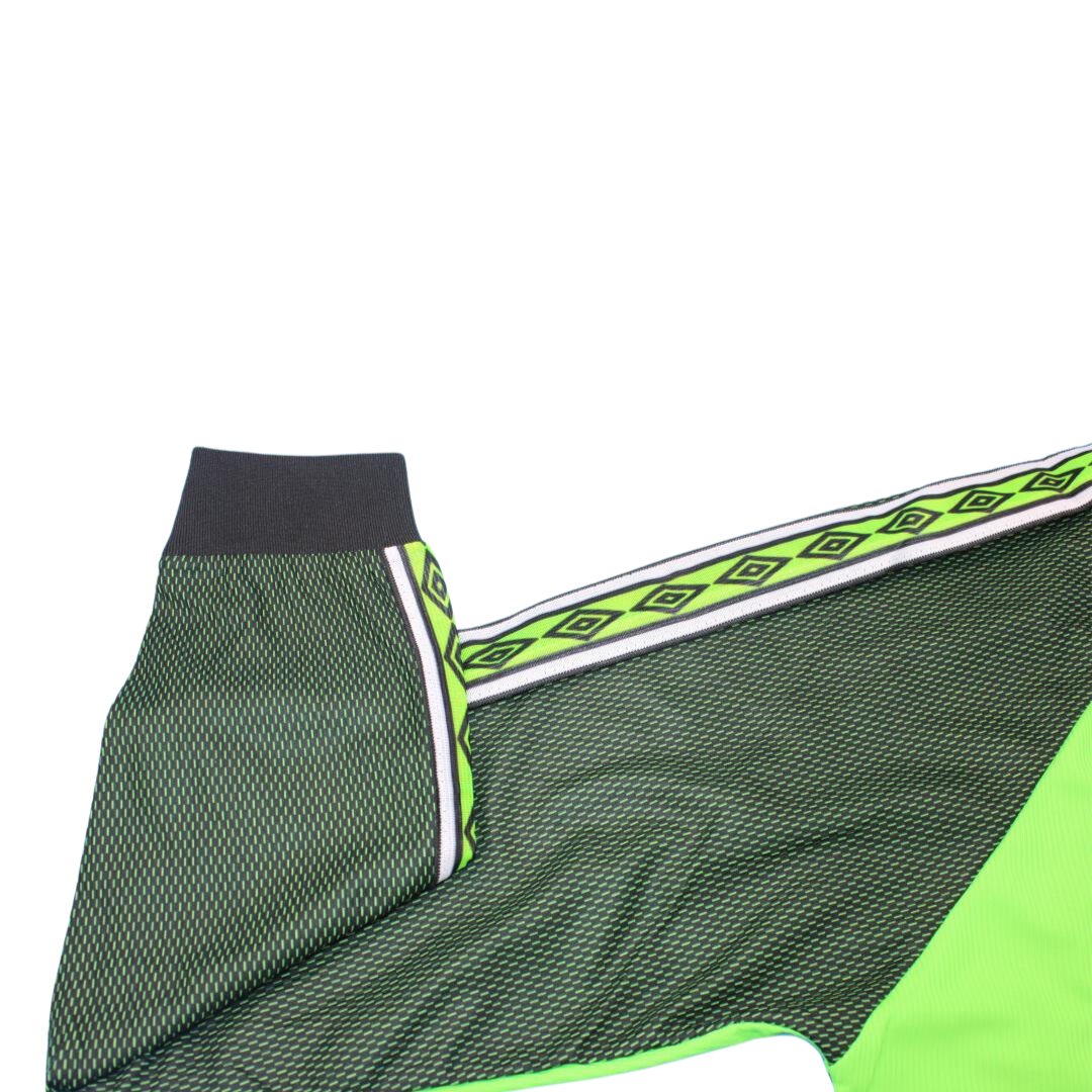 Camisa Manchester United Manga Longa 98/99 - Versão Retrô "Schmeichel" Nº 1