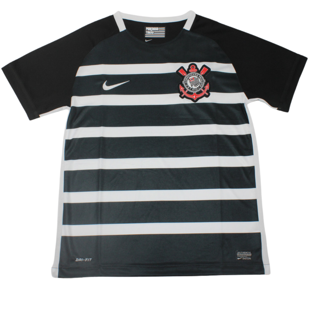 Camisa Corinthians Away 15/16 - Versão Retrô