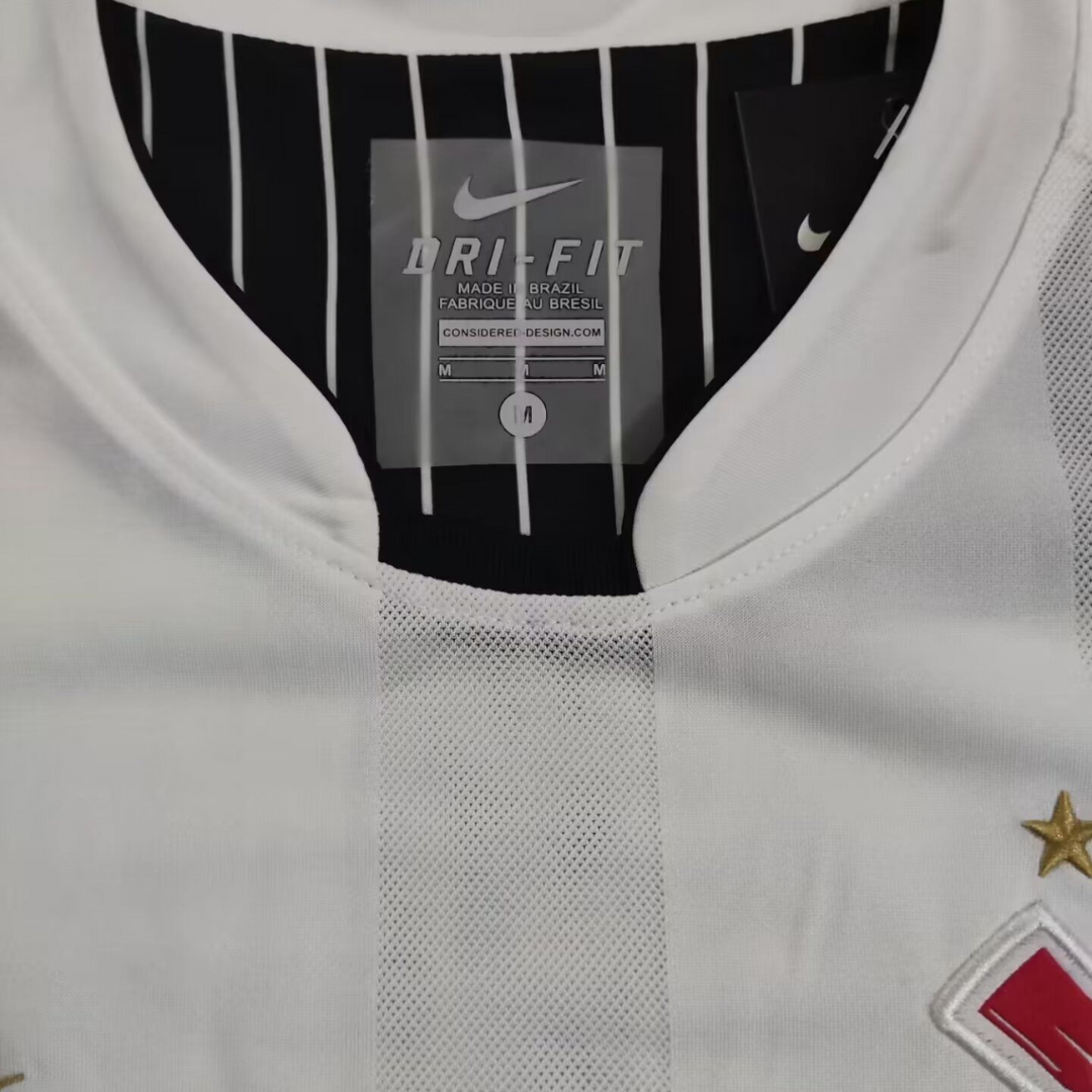 Camisa Corinthians Home 10/11 - Versão Retrô