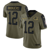 Camisa NFL Green Bay Packer Vapor Limited Jersey Salute To Service 2021