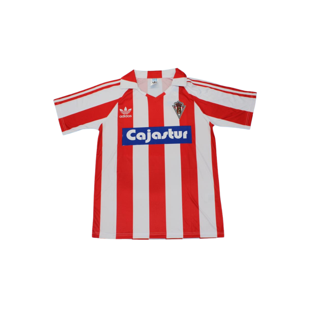 Camisa Retrô Gijón Home 86/87