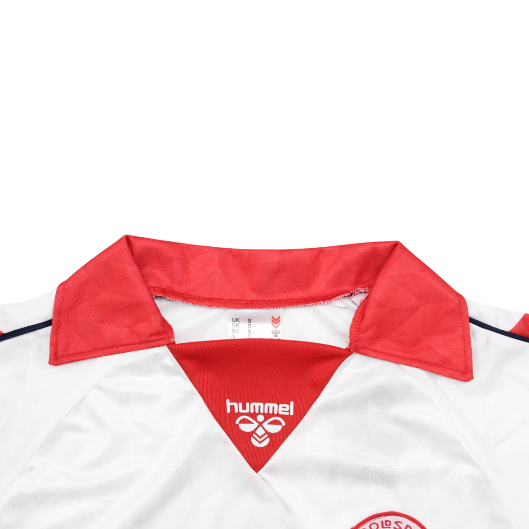 Camisa Dinamarca 1988 Away - Versão Retrô