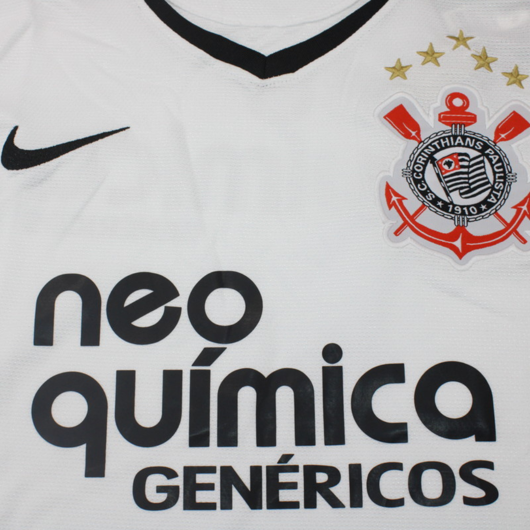 Camisa Corinthians Home 2011 - Versão Retrô
