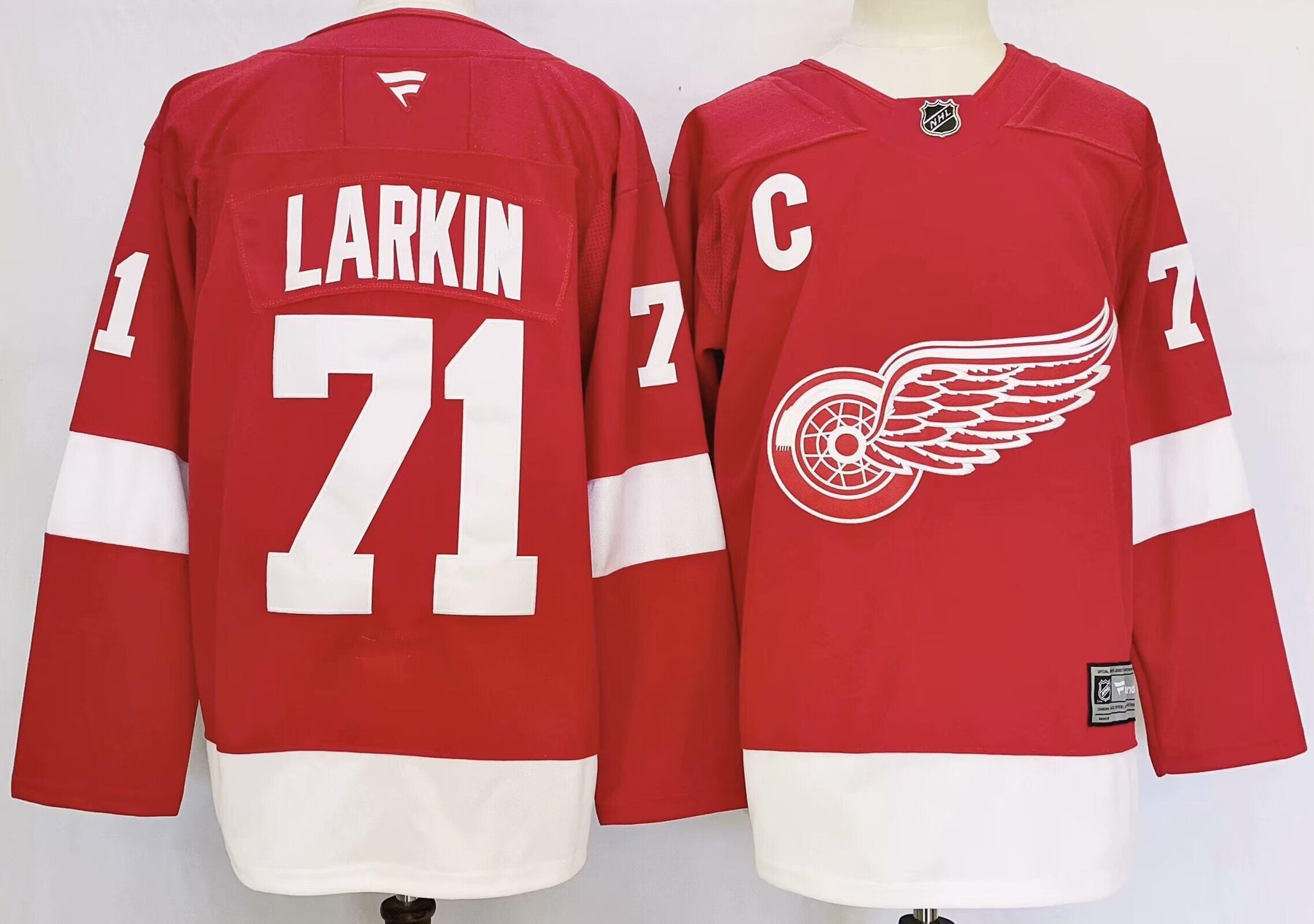 Camisa NHL Detroit Red Wings Fanatics Jersey Vermelha