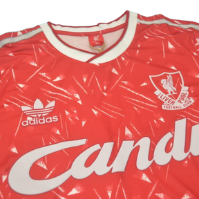 Camisa Liverpool Manga Longa Home 89/91 - Versão Retrô