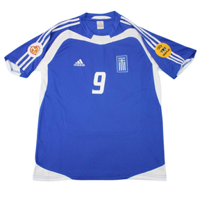 Camisa Grécia 2004 Away Eurocopa - Versão Retrô "Charisteas" N°9