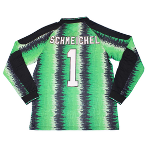 Camisa Manchester United Manga Longa 90/92 - Versão Retrô "Schmeichel" Nº 1