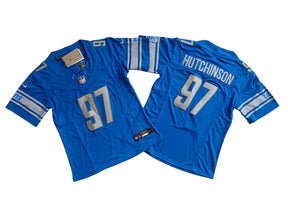 Camisa NFL Feminina Detroit Lions Vapor F.U.S.E. Limited Jersey Azul