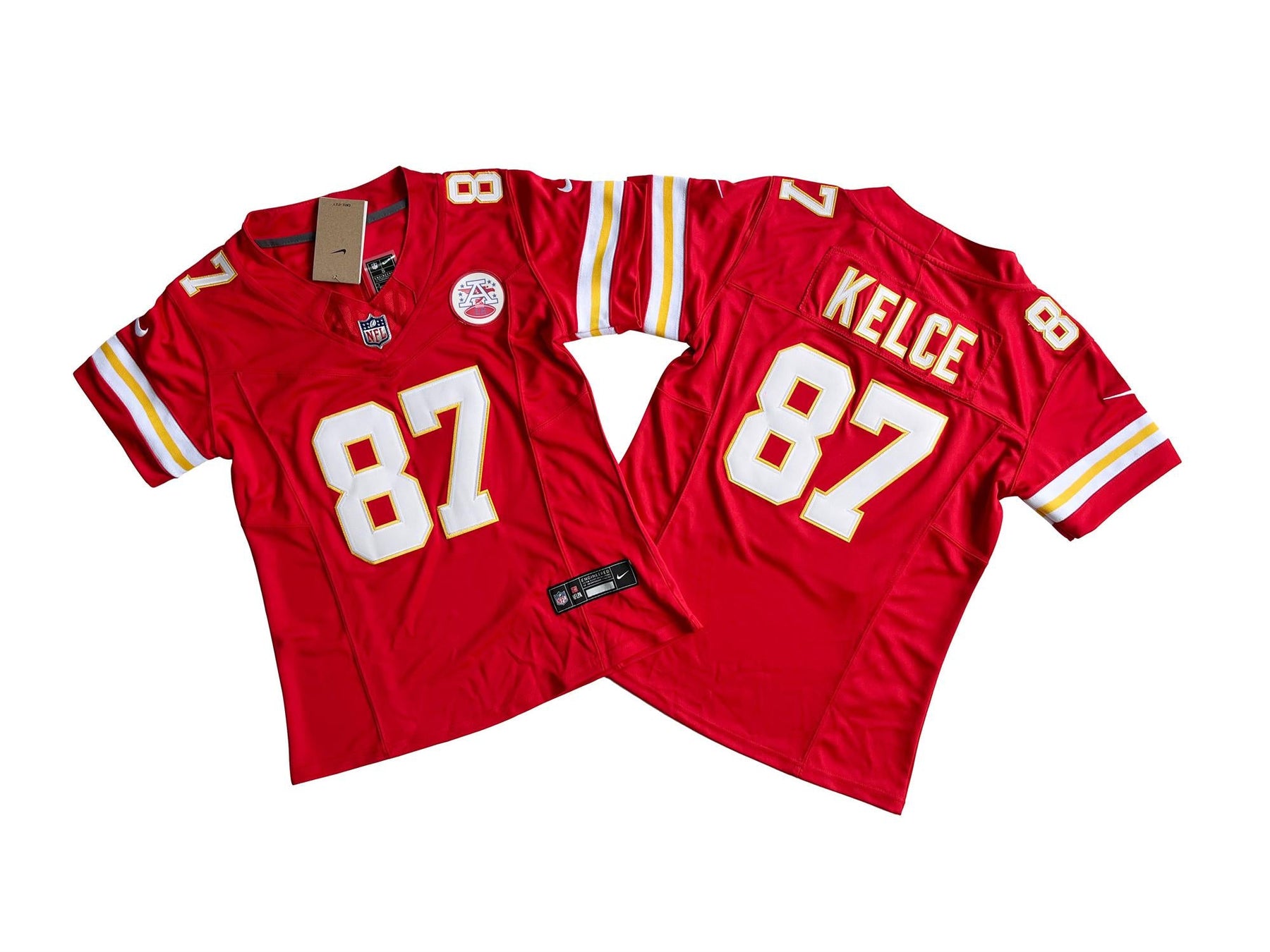 Camisa NFL Feminina Kansas City Chiefs Vapor F.U.S.E. Limited Jersey Vermelha