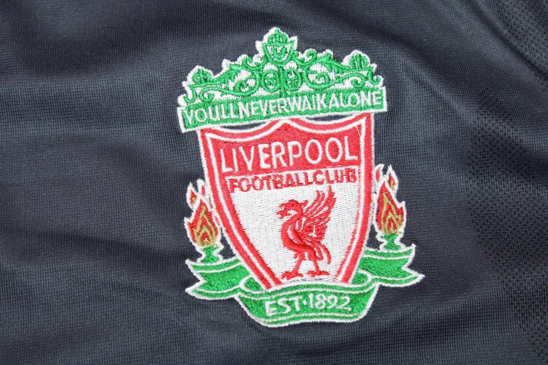 Camisa Liverpool Manga Longa Away 09/10 - Versão Retrô