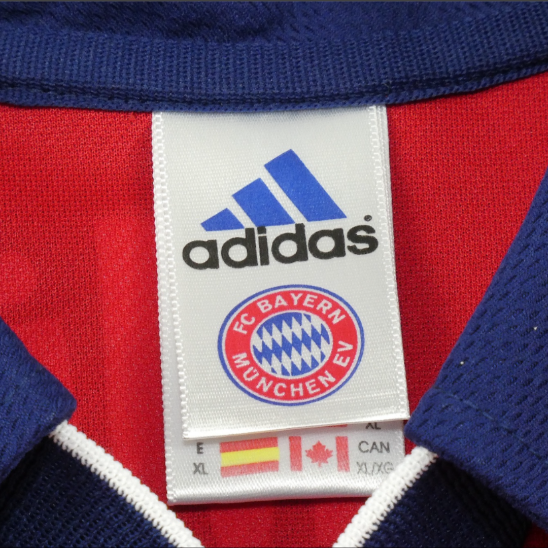 Camisa Bayern de Munique 99/00 Home Manga Longa - Versão Retrô "Jeremies" N°16