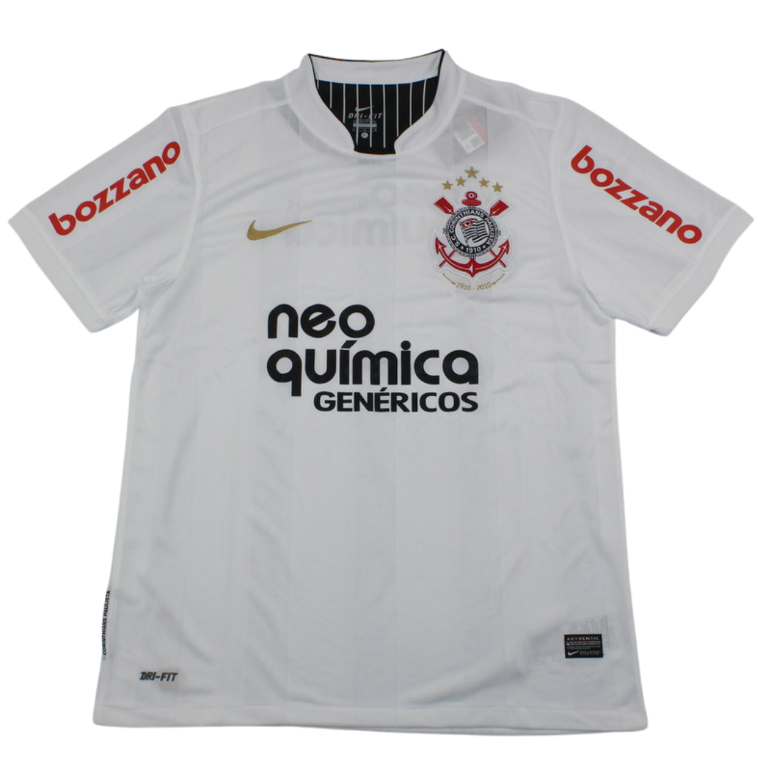 Camisa Corinthians Home 10/11 - Versão Retrô