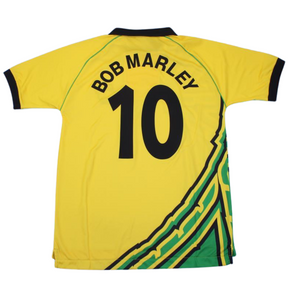 Camisa Jamaica 1998 Home - Versão Retrô "Bob Marley" N°10