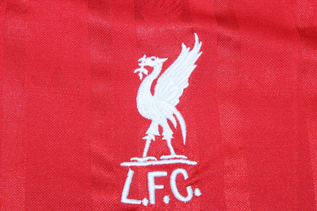 Camisa Liverpool Manga Longa Home 1986 - Versão Retrô