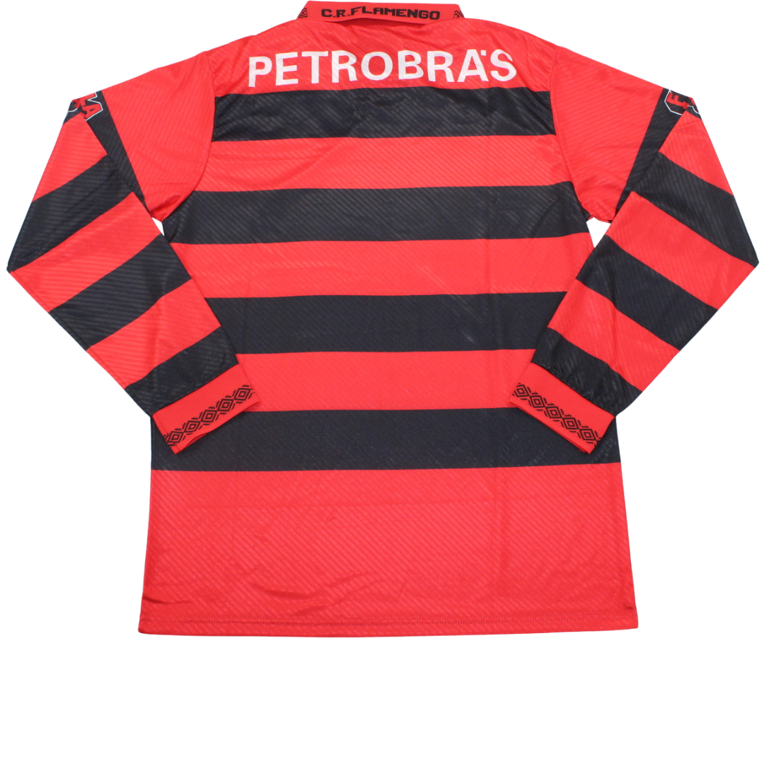 Camisa Flamengo Manga Longa Home 94/95 - Versão Retrô