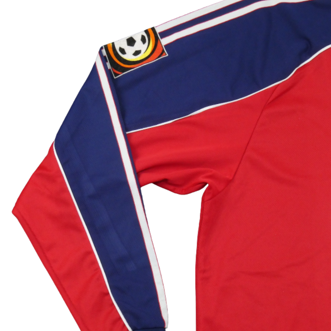 Camisa Bayern de Munique 99/00 Home Manga Longa - Versão Retrô "Jeremies" N°16