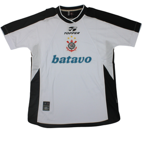 Camisa Corinthians Home 2000 - Versão Retrô