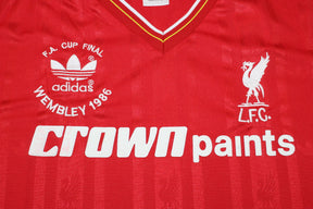 Camisa Liverpool Manga Longa Home 1986 - Versão Retrô