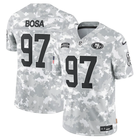 Camisa NFL San Francisco 49ers Vapor F.U.S.E. Limited Jersey Salute To Service 2024