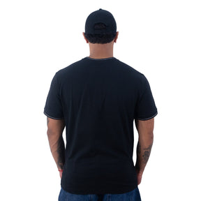 Camiseta Calvin Klein Gola E Punho Masculino