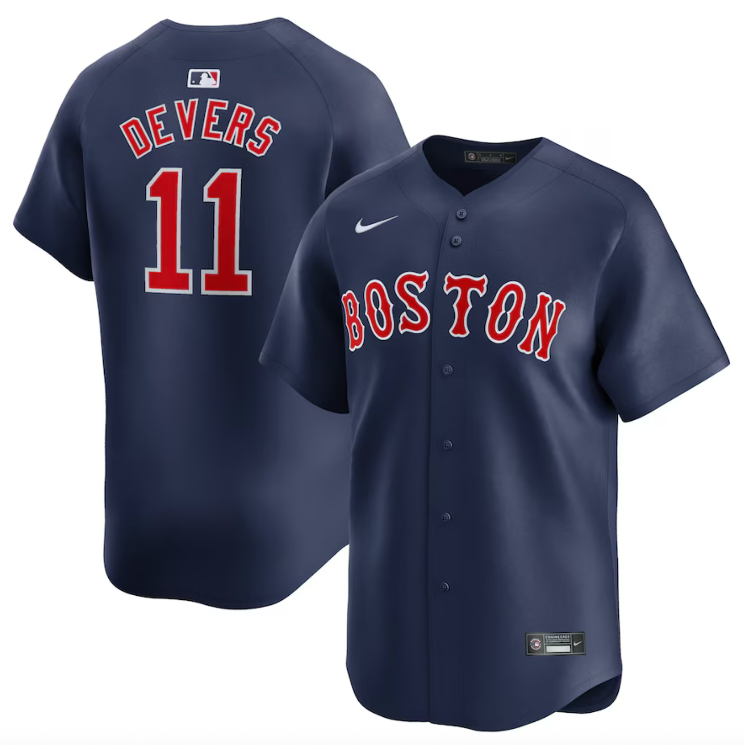 Camisa MLB Boston Red Sox Jersey Azul Torcedor