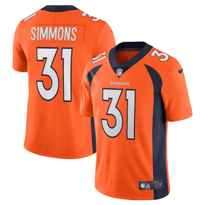 Camisa NFL Denver Broncos Vapor Limited Jersey Laranja