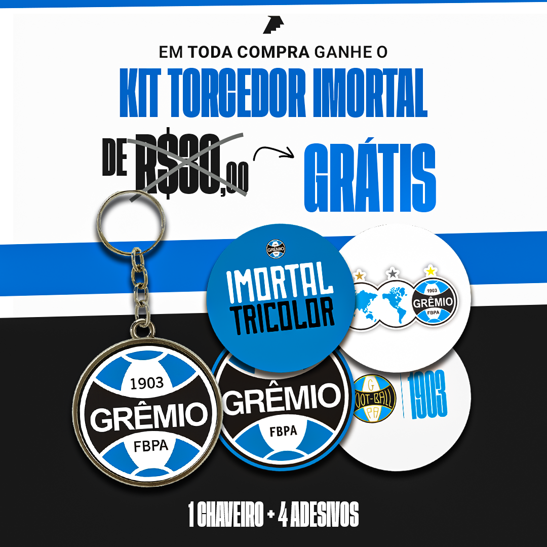 Camisa Umbro Grêmio 2025/26 I Manga Longa