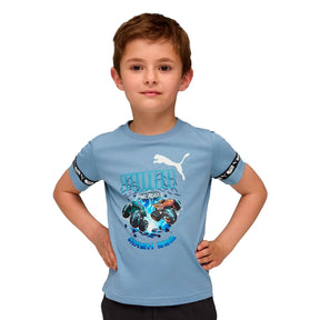 Camiseta Puma Hot Wheel Monster Trucks Infantil