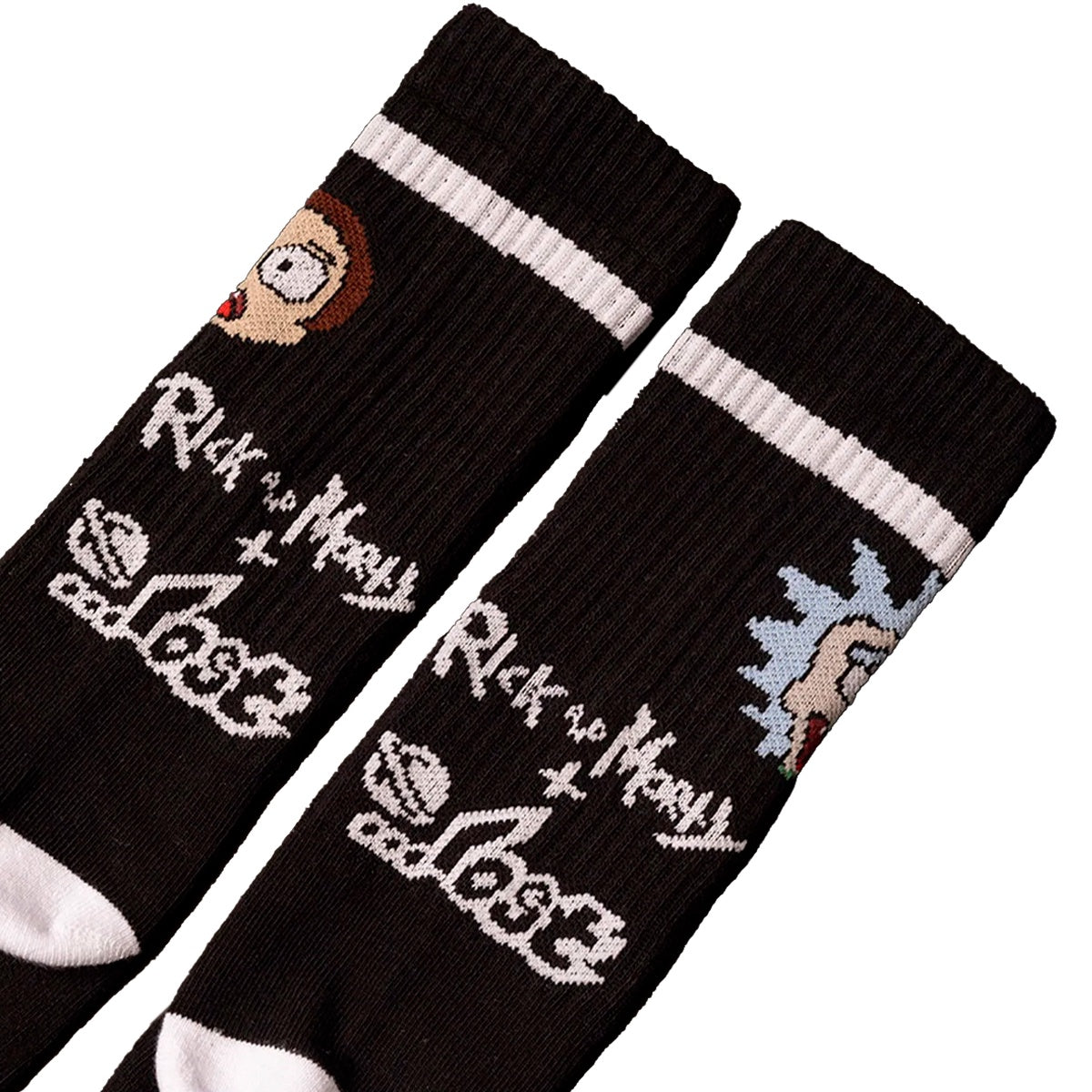 Meia Lost Rick And Morty Unissex