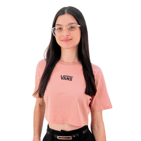 Camiseta Vans Crop Flying V Feminino